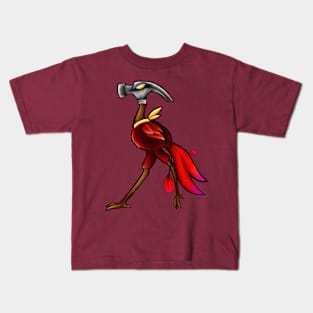 Secretary hammer bird Kids T-Shirt